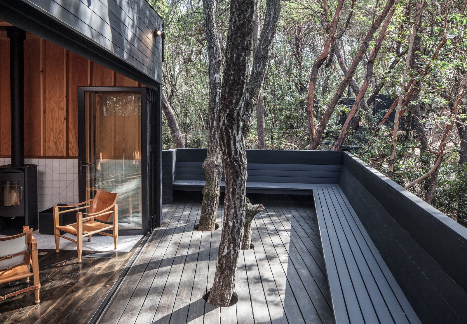 集合木屋「Forest House」丨美国加利福尼亚丨Envelope A+D建筑事务所及代表者道格拉斯·伯纳姆-15