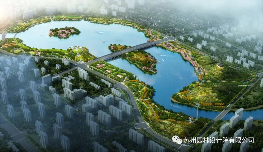 驻马店练江河生态水系提升工程 | 融合文化元素的休闲景观设计-6