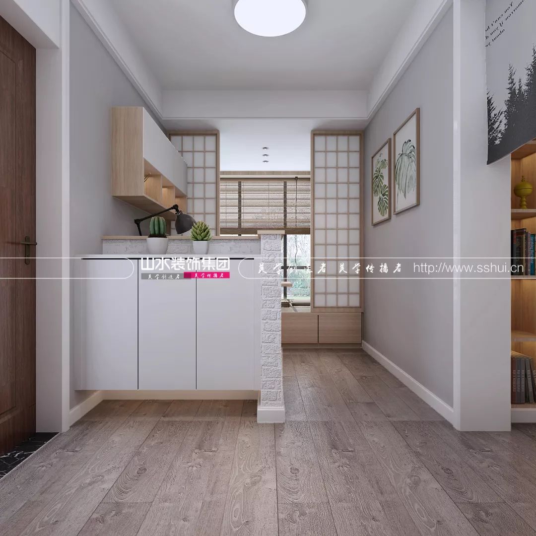 北欧风木质家居,合肥山水家居情景馆-8