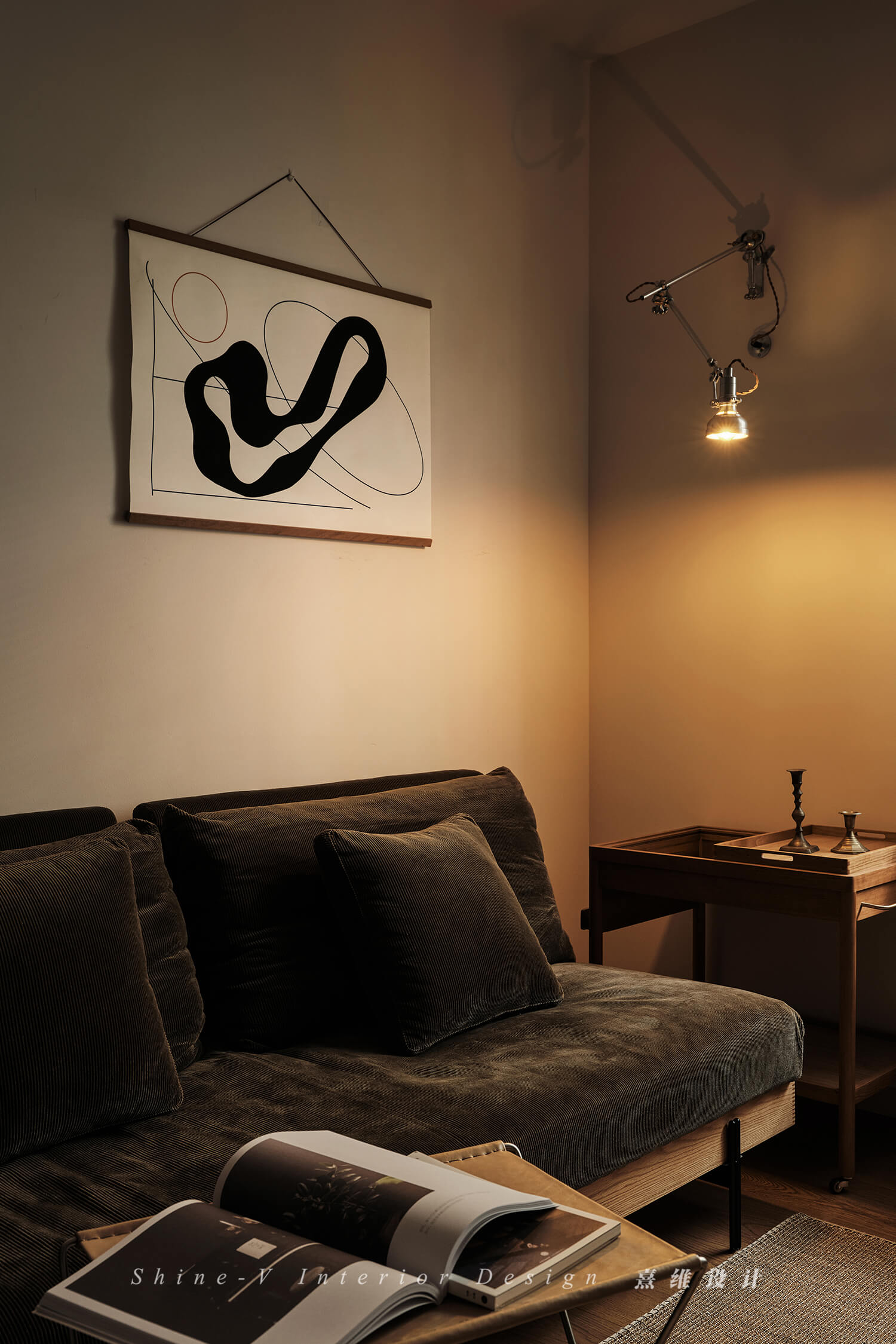 90㎡老房华丽蜕变丨熹维设计-0