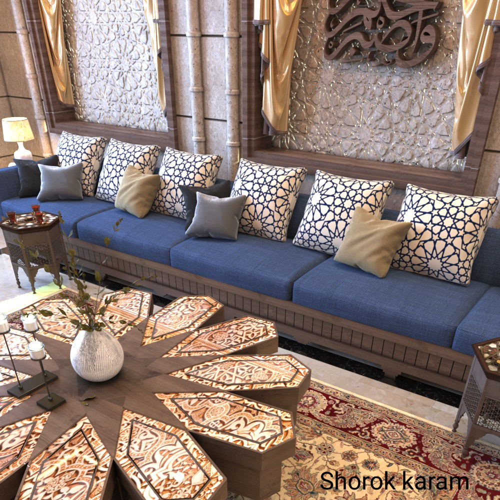 Islamic Council ues max, vray, and ps-1