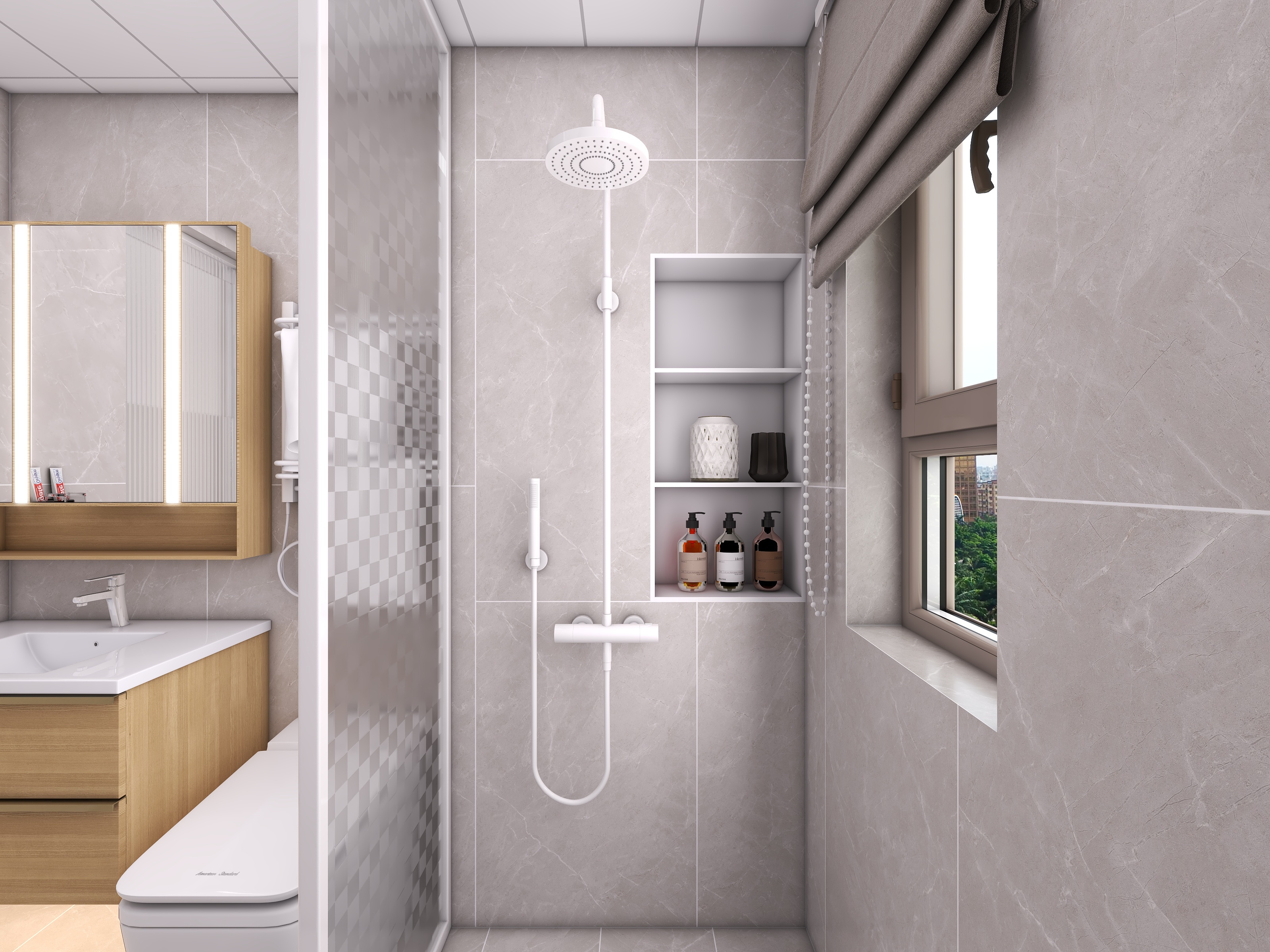 四川成都朗基香颂天府二期（113平方现代简约四居室）-59