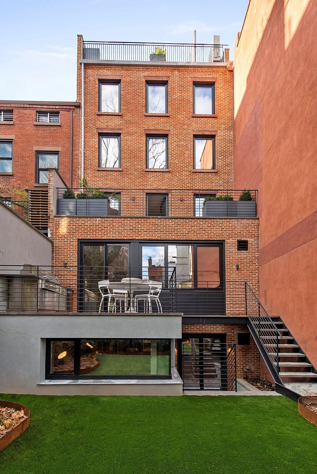 红砖被动式房屋丨美国纽约丨Baxt Ingui Architects-9