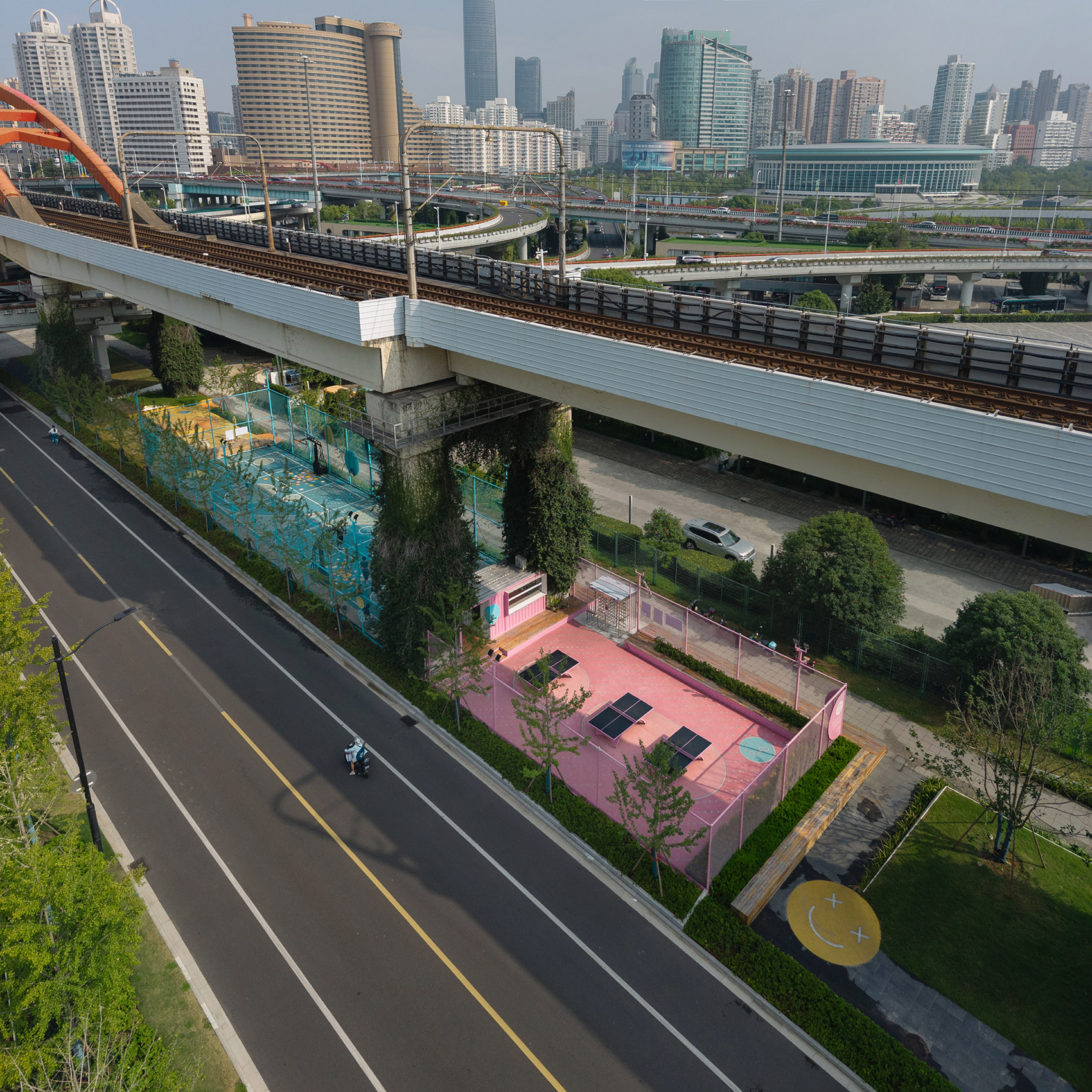 凯旋南路桥下空间  活力热点丨中国上海丨VIA维亚景观-74