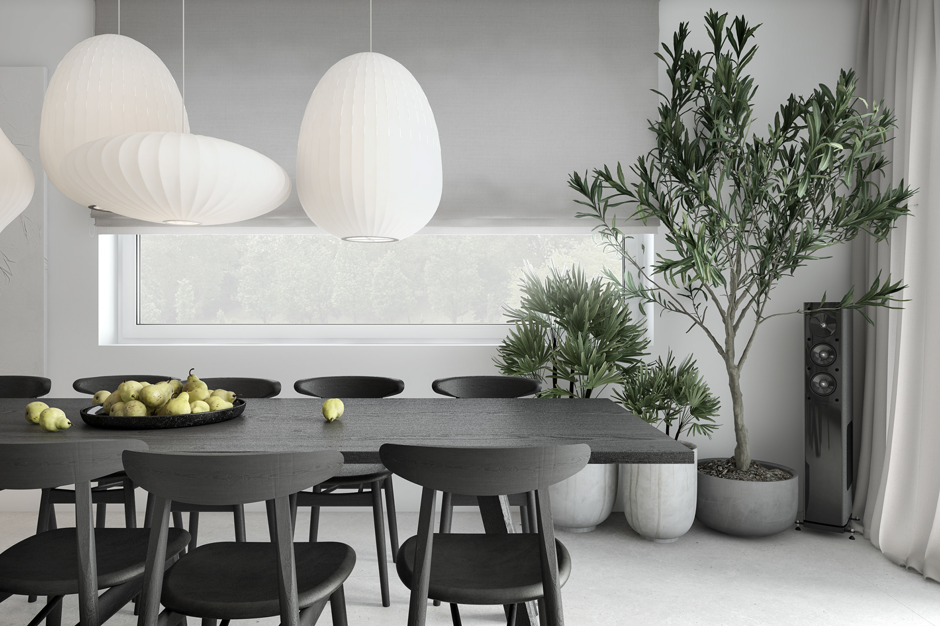 白色系+高级黑 极简主义的极简美                     -10