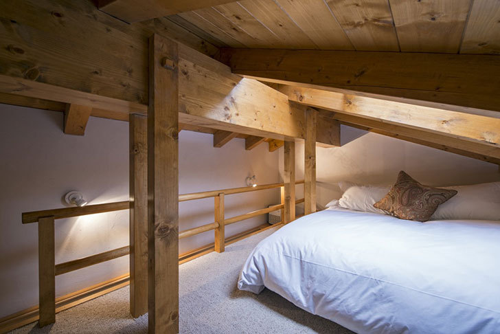 瑞士阿尔卑斯山中的现代风格 Chalet in Swiss Alps-22