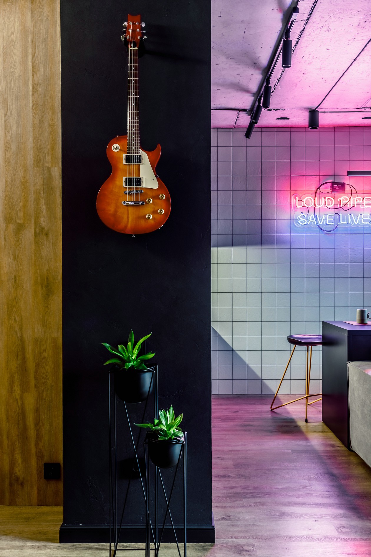 充满阳刚之气的单间公寓-7