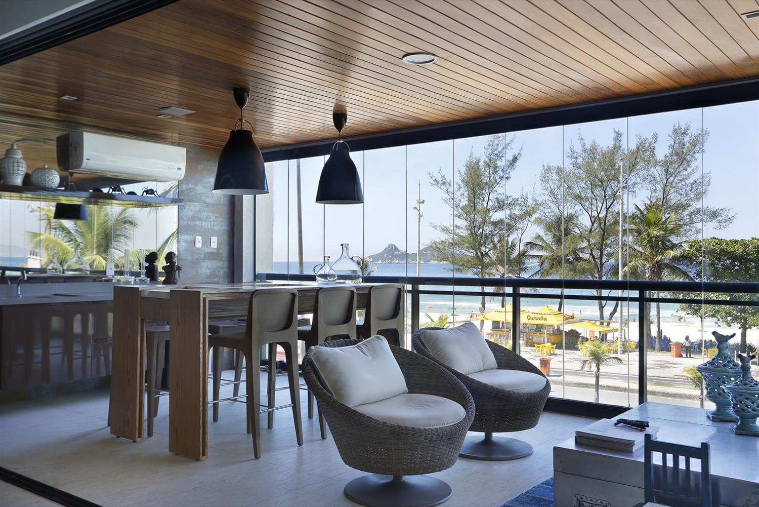 里约热内卢的木质海风公寓-2