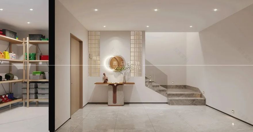 《雁鸣墅语》现代轻奢联排别墅丨青马别墅设计-59