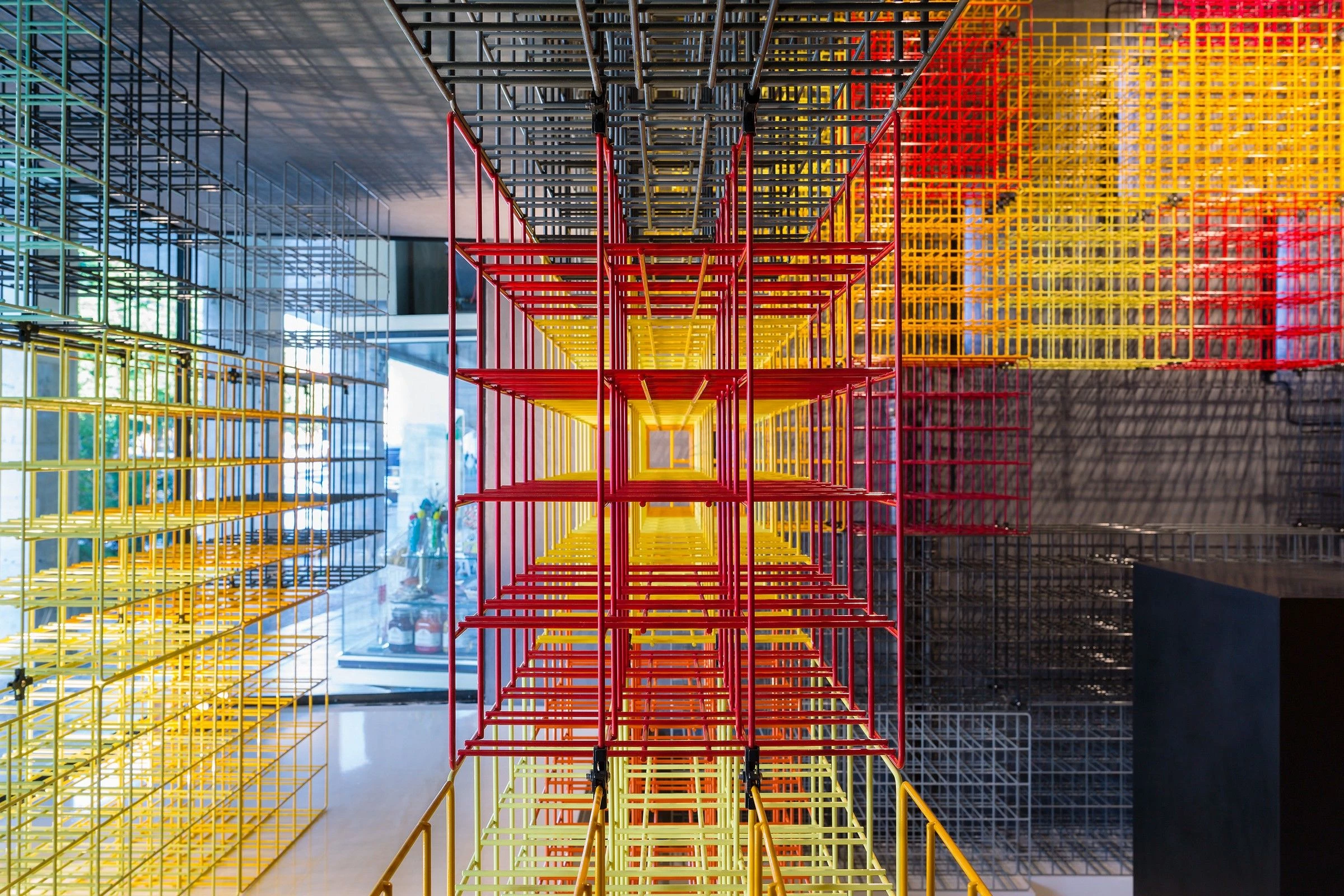 德国现代葡萄酒商店,"网格"创新展示方式-27