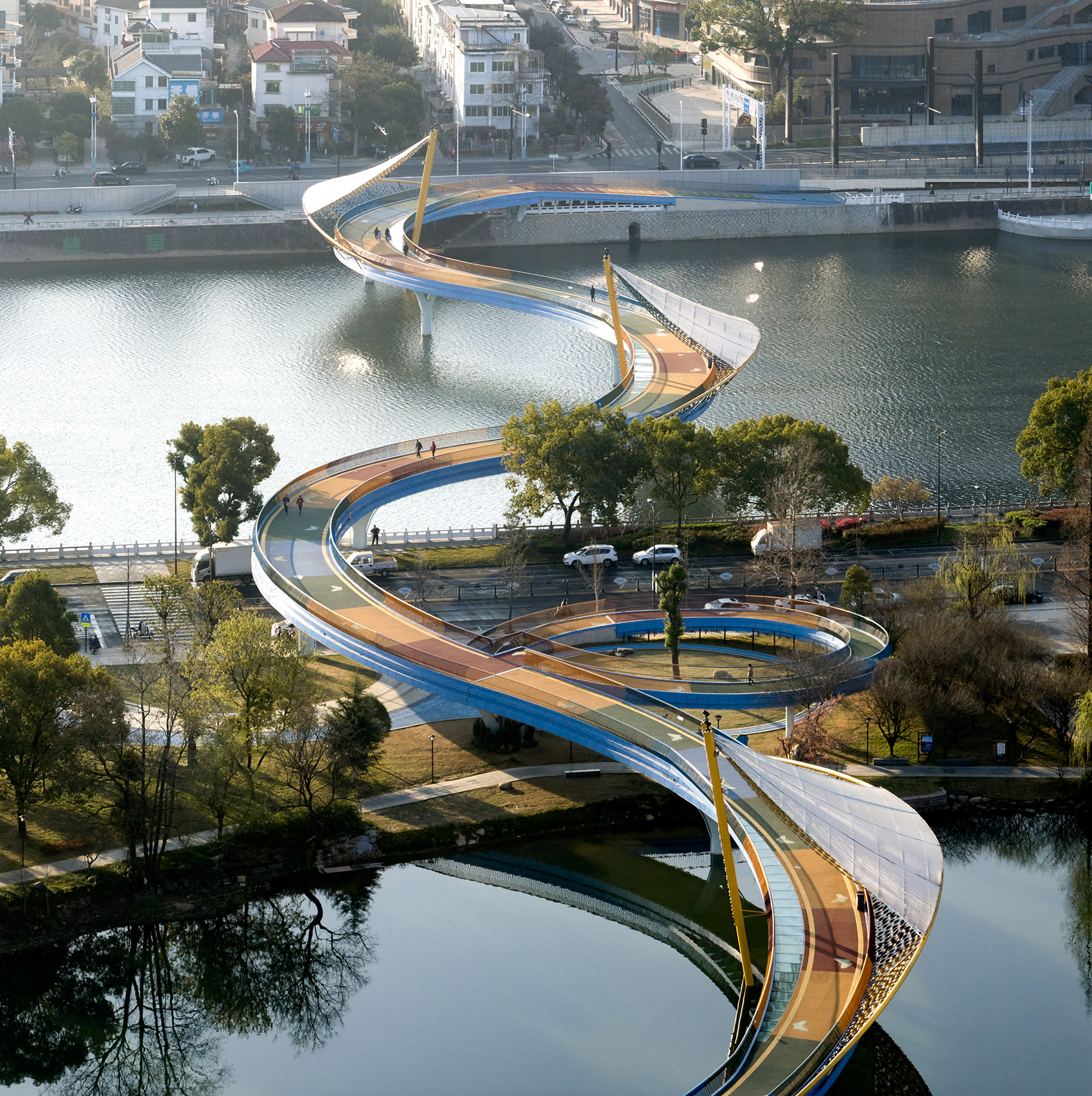 开化县岙滩景观桥丨中国衢州丨中国联合工程有限公司-5