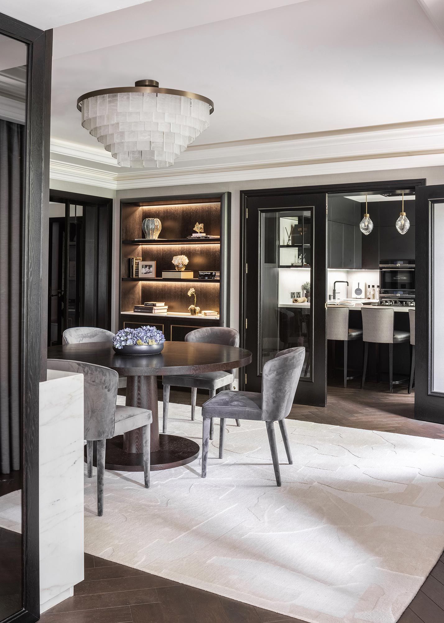 伦敦奢华如五星级酒店的住宅丨英国伦敦丨室内设计师Olga Ashby-22