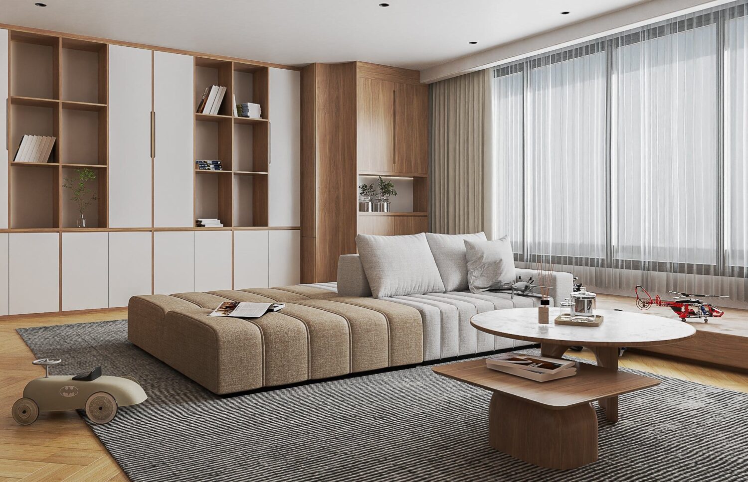 13963. Free Sketchup Apartment Interior Model Download-1