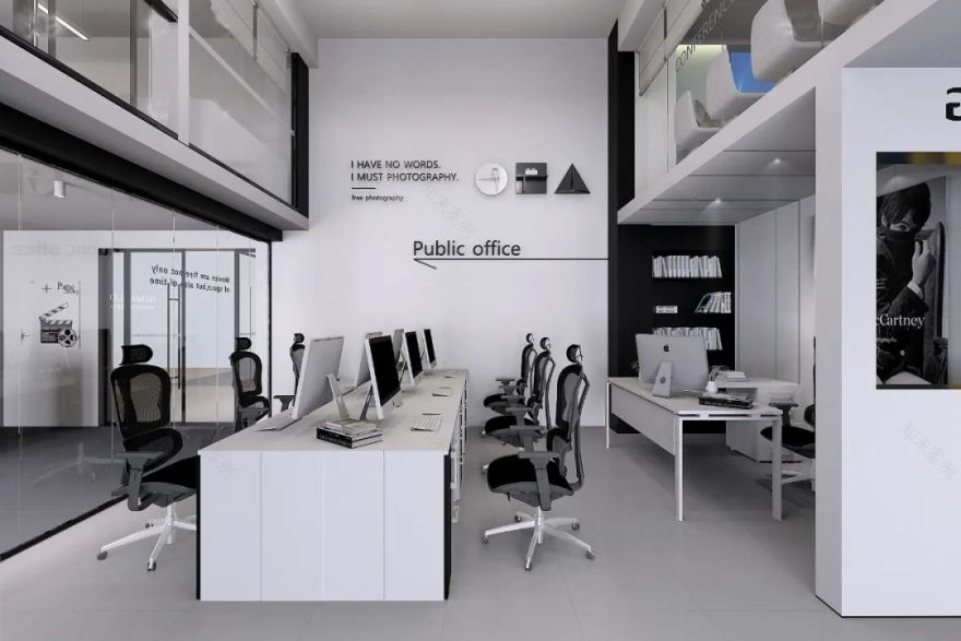 绿地中心 FBY 办公空间 | 灵感碰撞的清爽天地-17