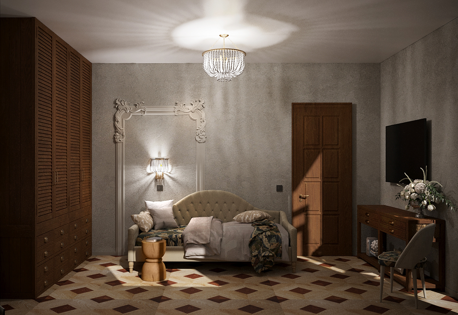 1 楼乡村住宅设计-12