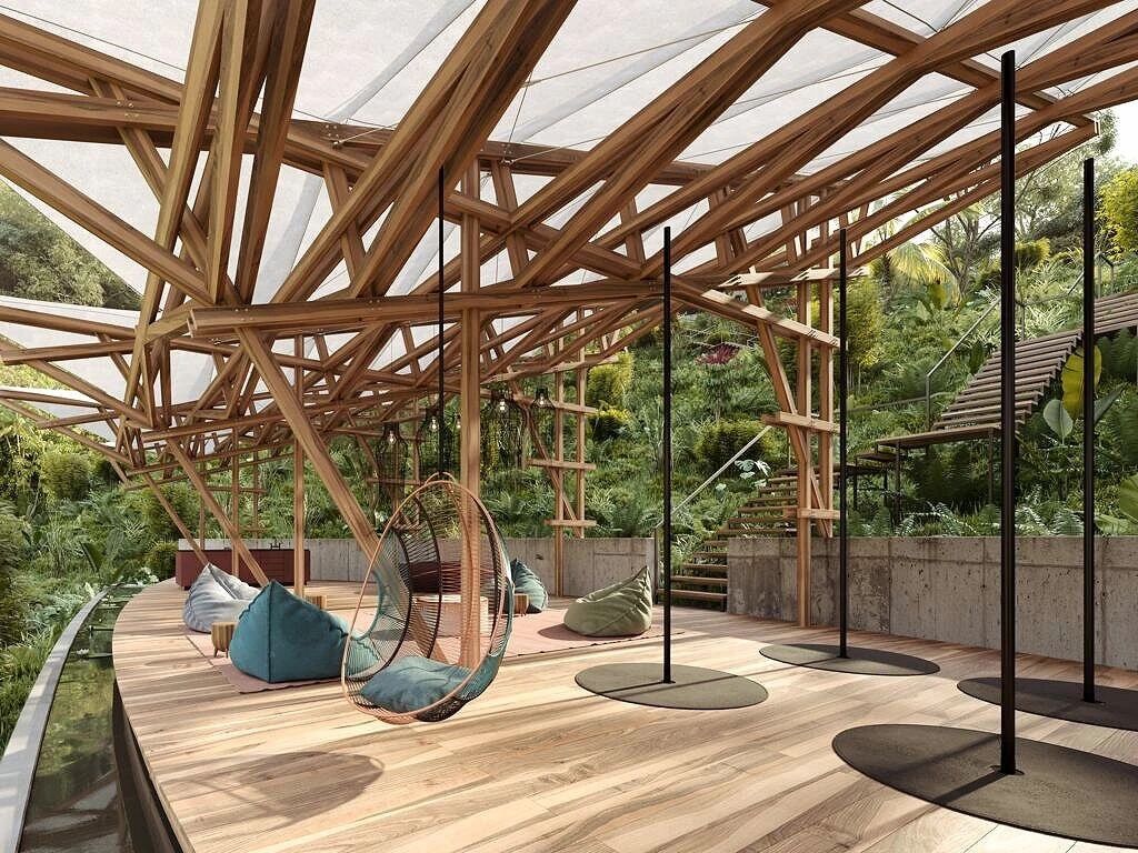 哥斯达黎加丛林中的艺术度假天堂-100