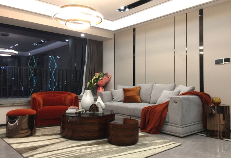 深圳福田宏欣豪园 Midtown 现代轻奢风格设计-25