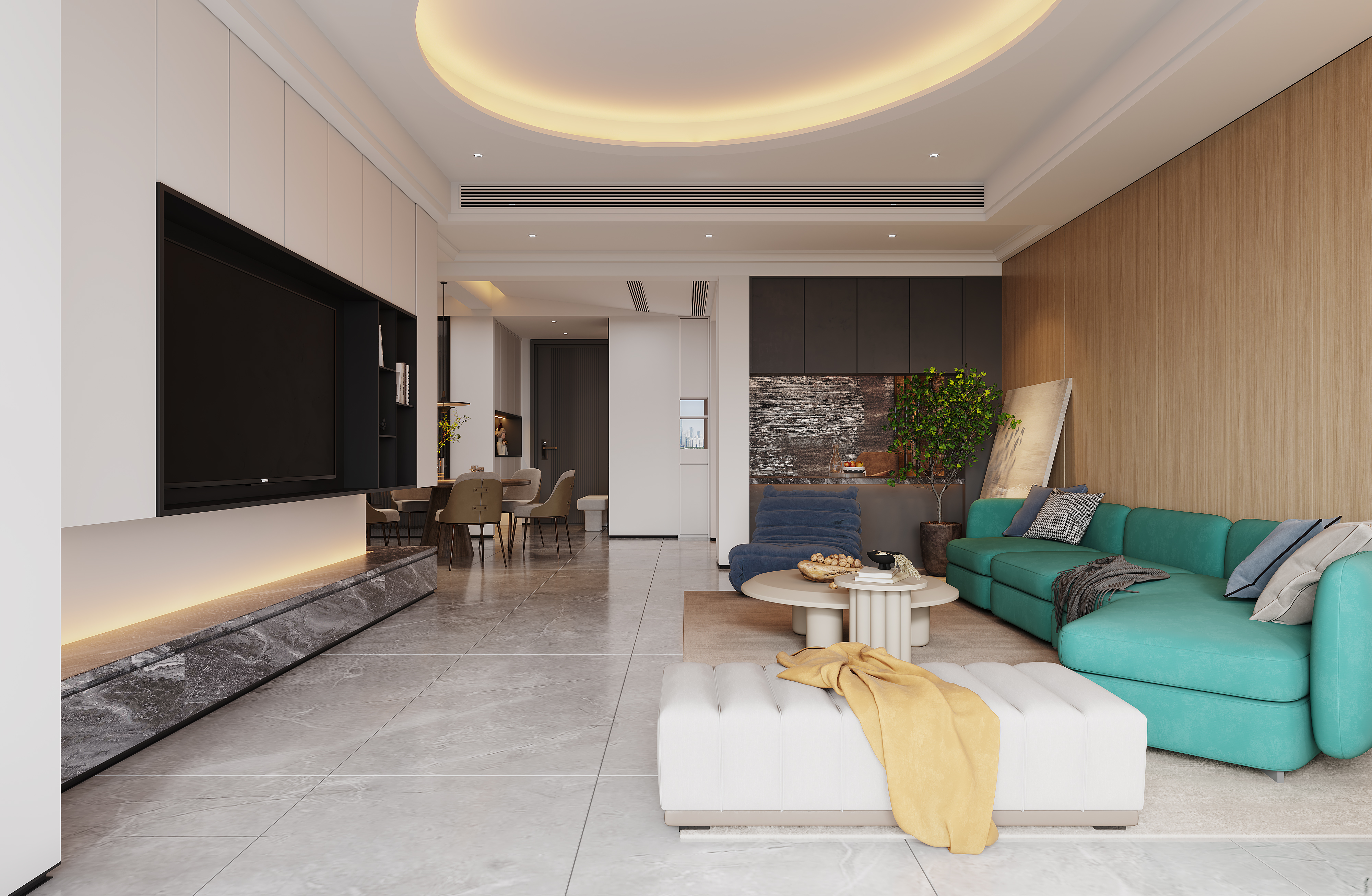 简约风住宅设计，演绎空间之美-7