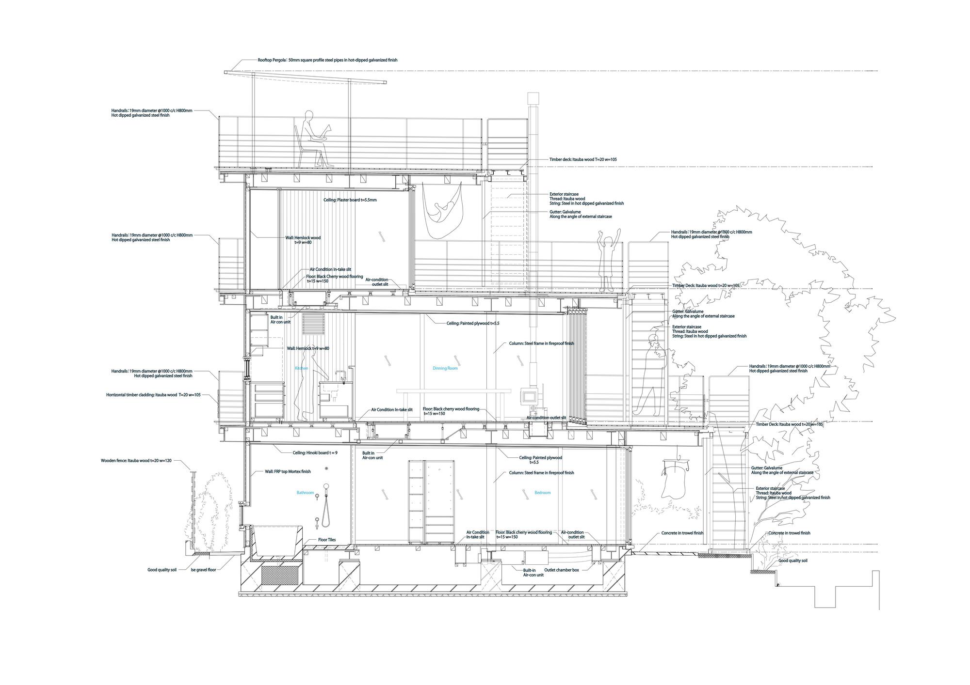 城堡屋丨日本丨Tezuka Architects-29