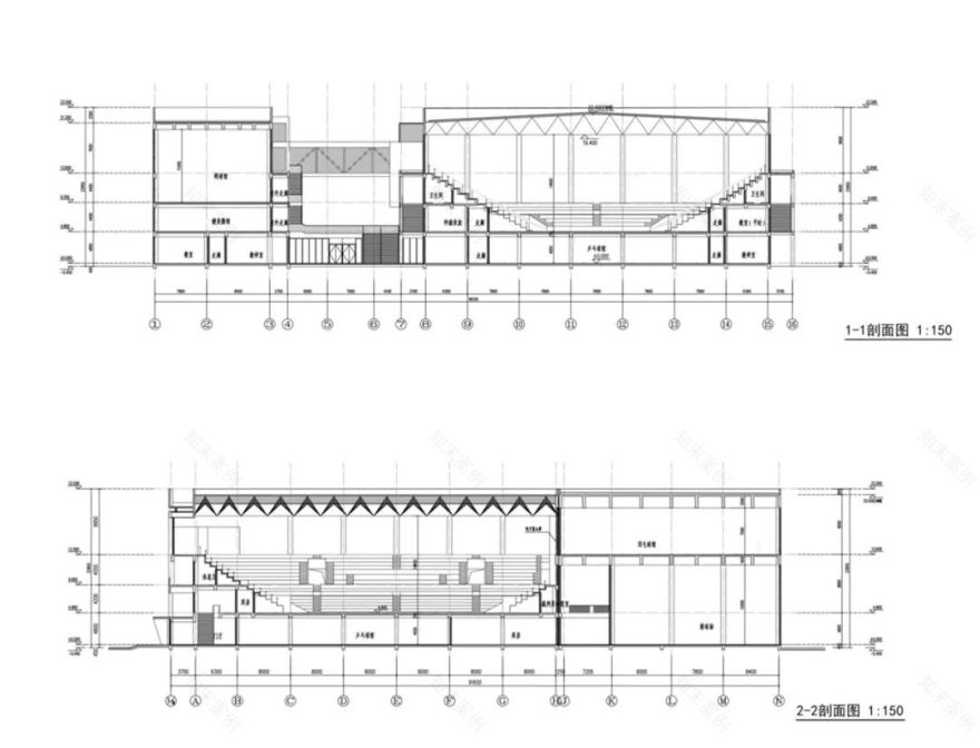 安徽宿州学院体育馆 | 实用与美学兼具的校园体育建筑-111