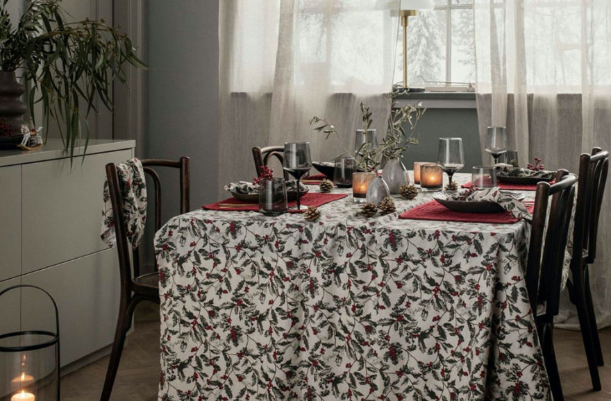 乌克兰新年餐桌设计 | 从奢华派对到雪白装饰-14