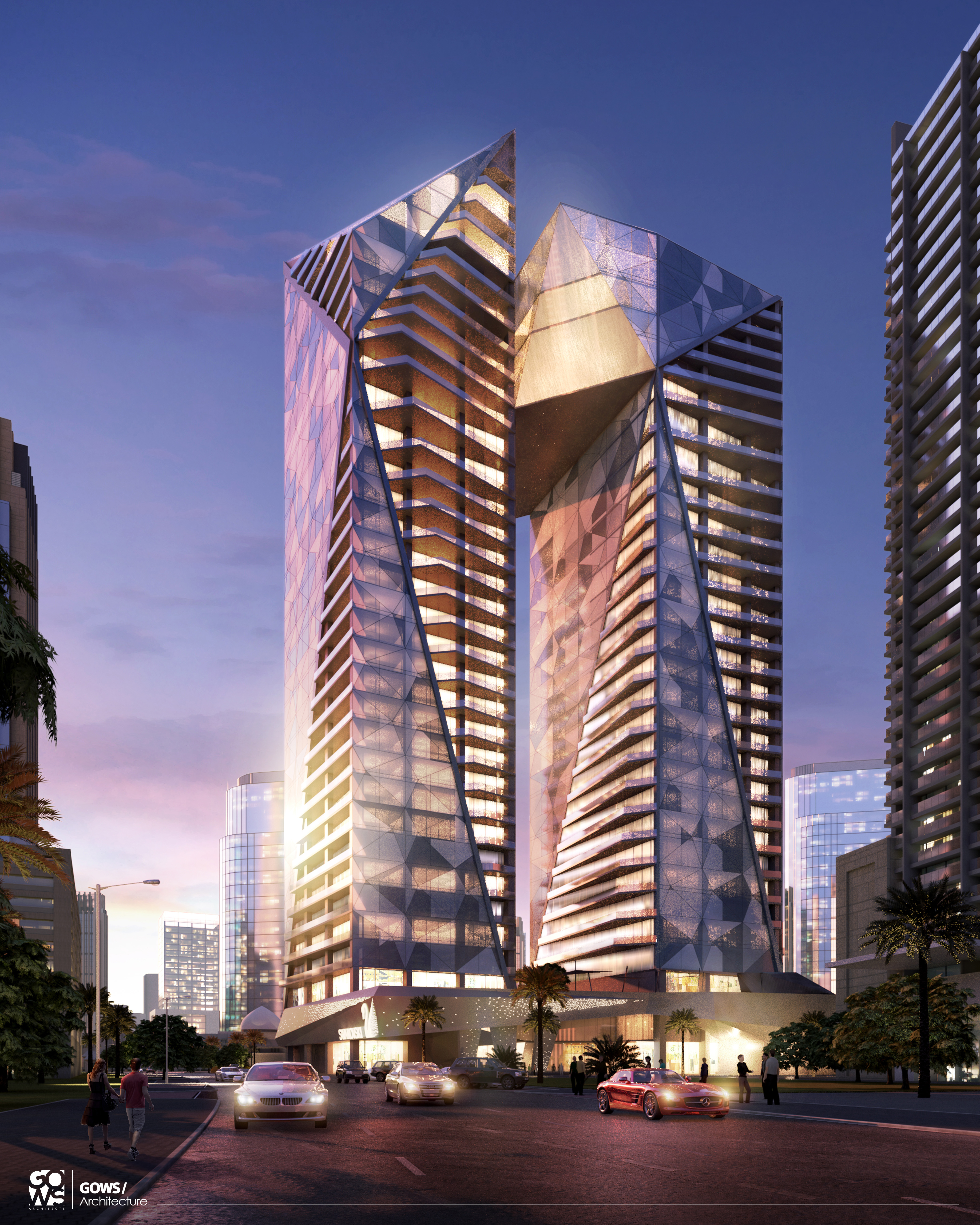 施华洛世奇塔楼丨阿联酋迪拜-5