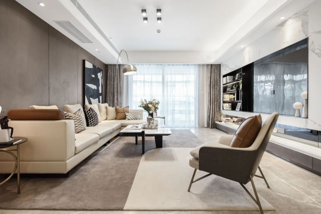 武汉绿城凤起听澜样板间 | 年轻现代的理想居所-8