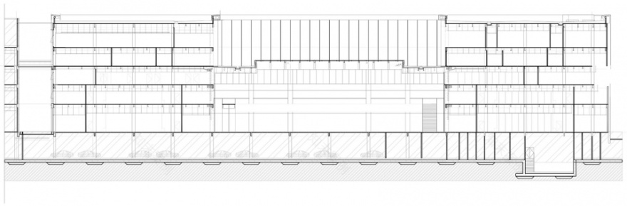 山水合院韵律 | 武汉蔡甸城市综合服务中心一期设计解读-59
