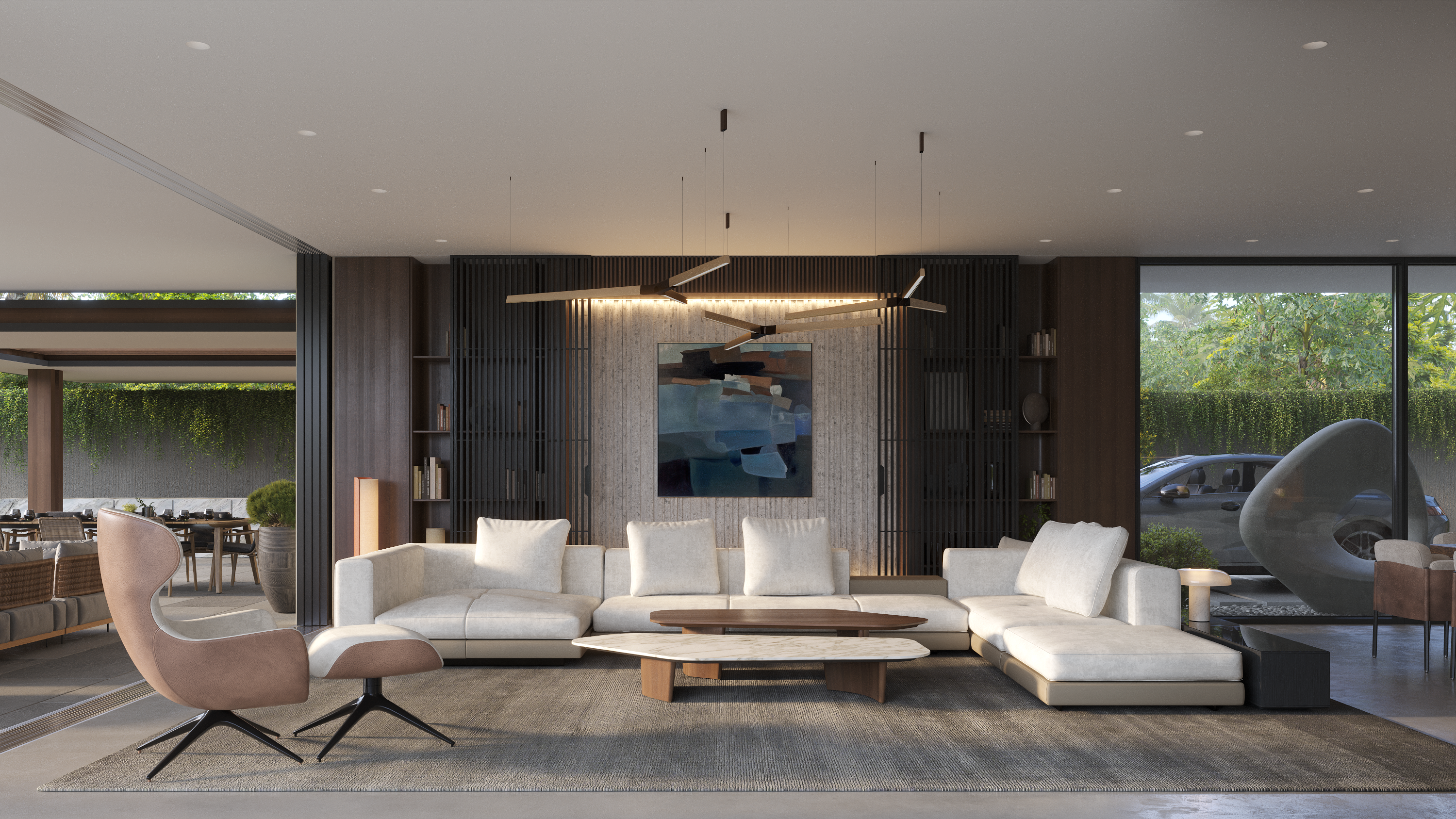 巴厘岛乌布热带森林景观别墅丨印度尼西亚巴厘-31