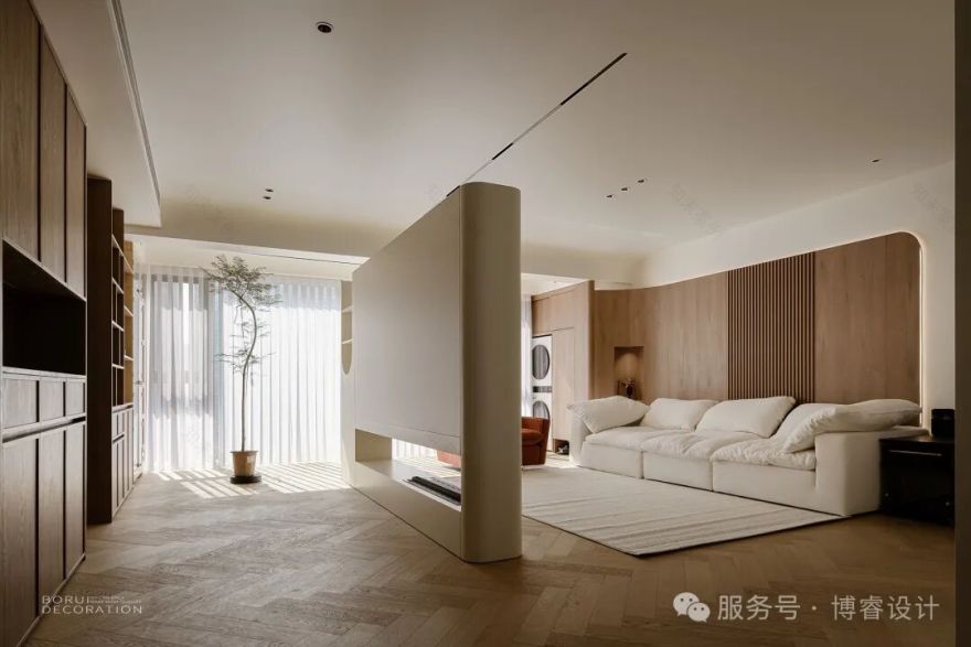 140㎡原木奶油|把颜值和实用玩出高级感-30