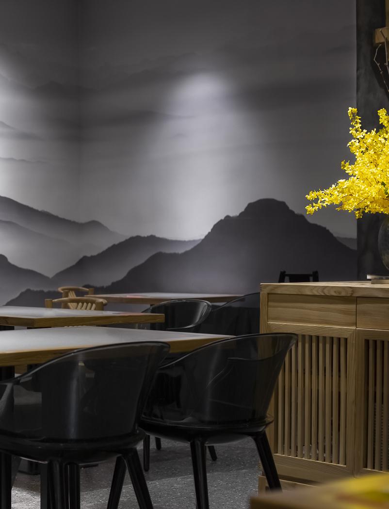 吉造空间设计·就餐区门头平面布置及结构分析-6