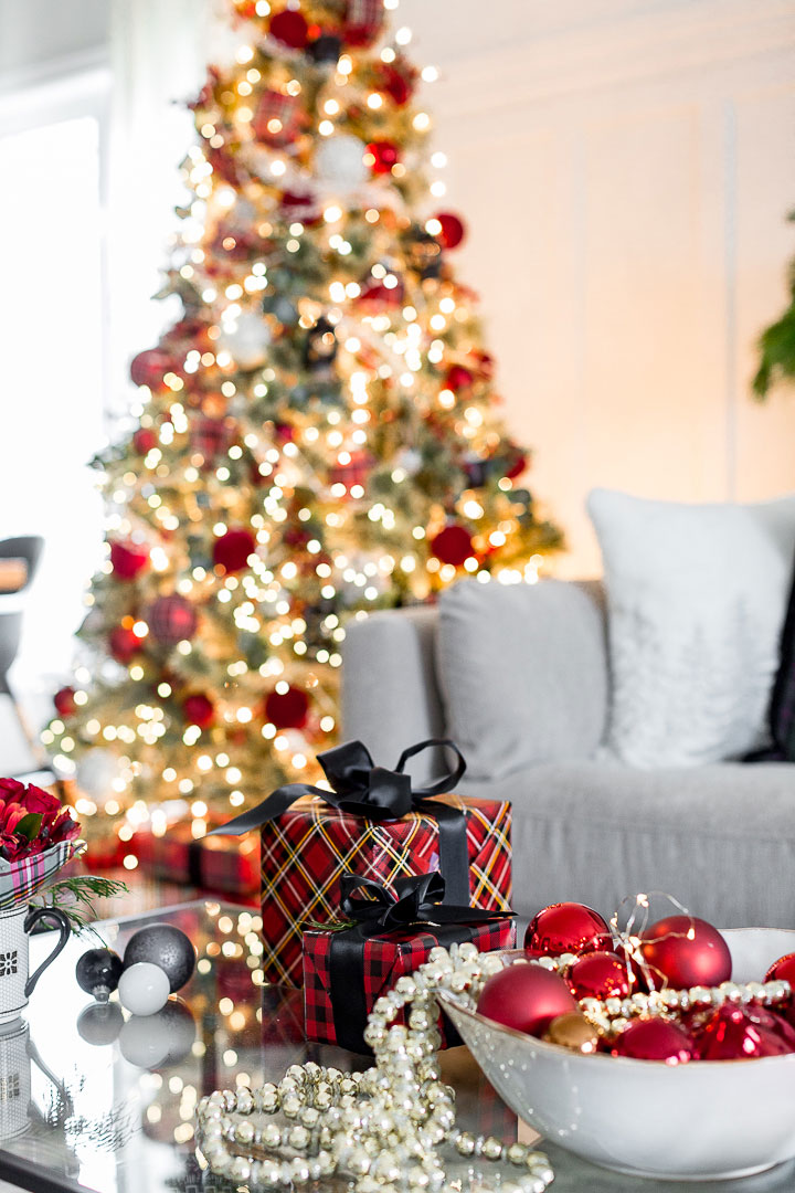 美式家居经典圣诞风 | 布满拼接图案的室内设计-15