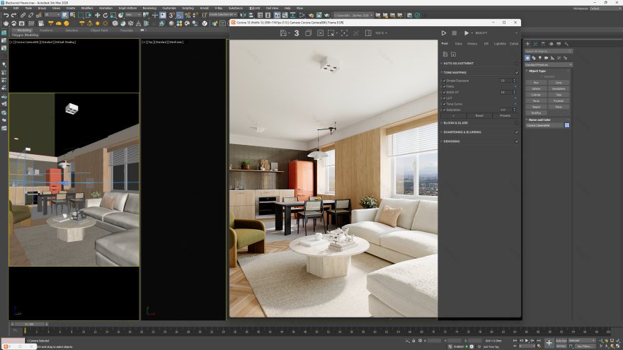 Blackwood Haven - Natural Modern Apartment Scene Pack-24