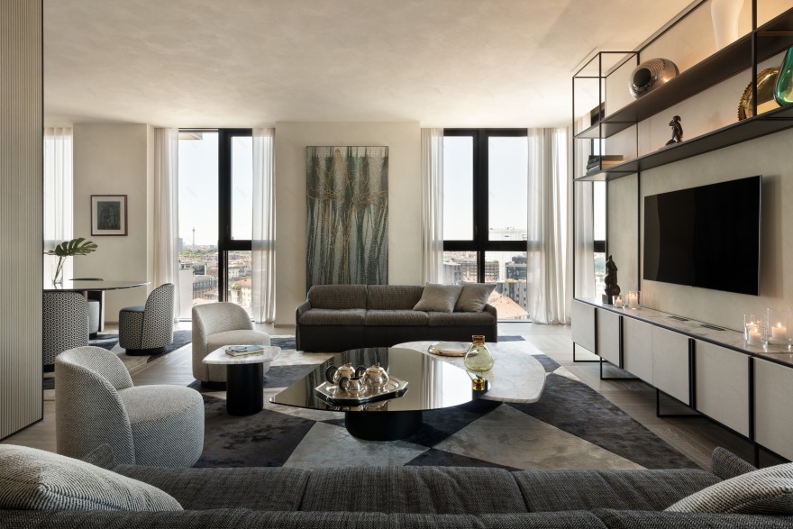 米兰地标建筑里的混搭艺术空间-5