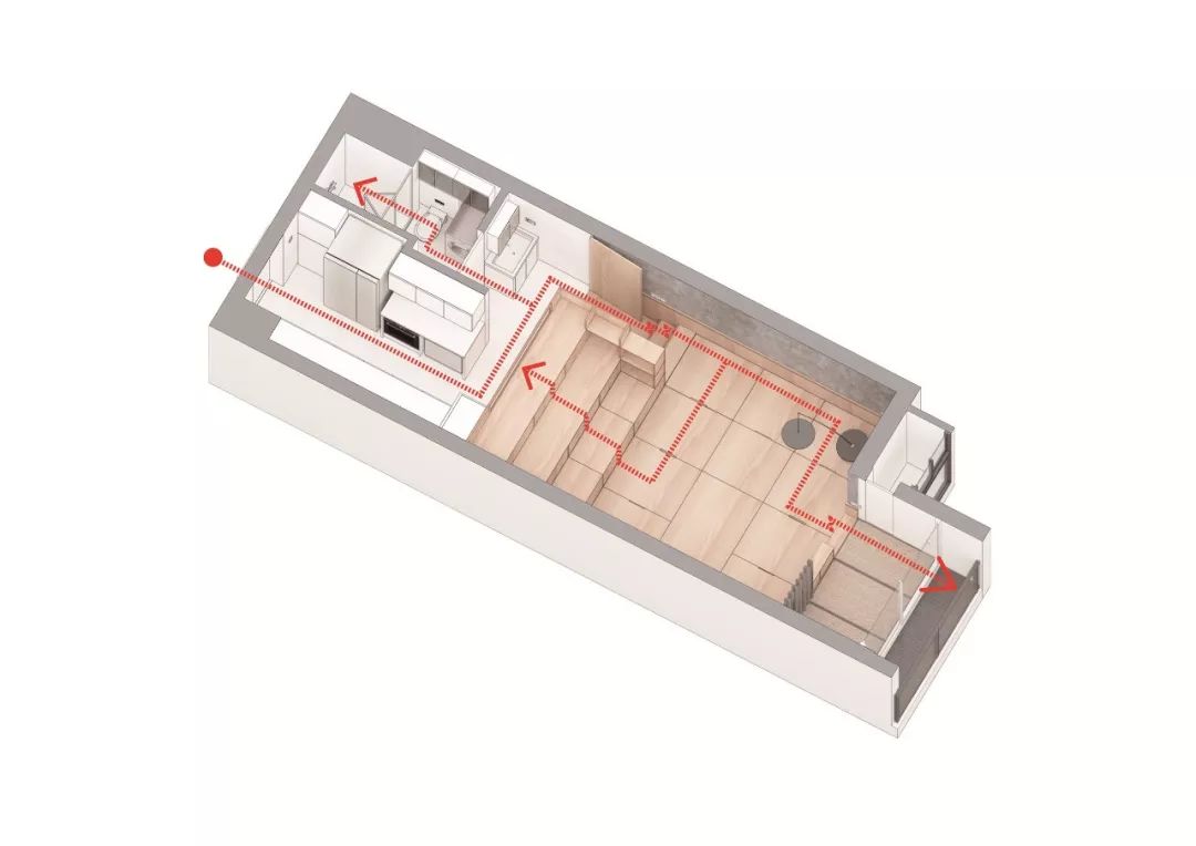 盈尺起山:40平方米居住空间改造设计丨中国杭州丨久舍营造工作室-53