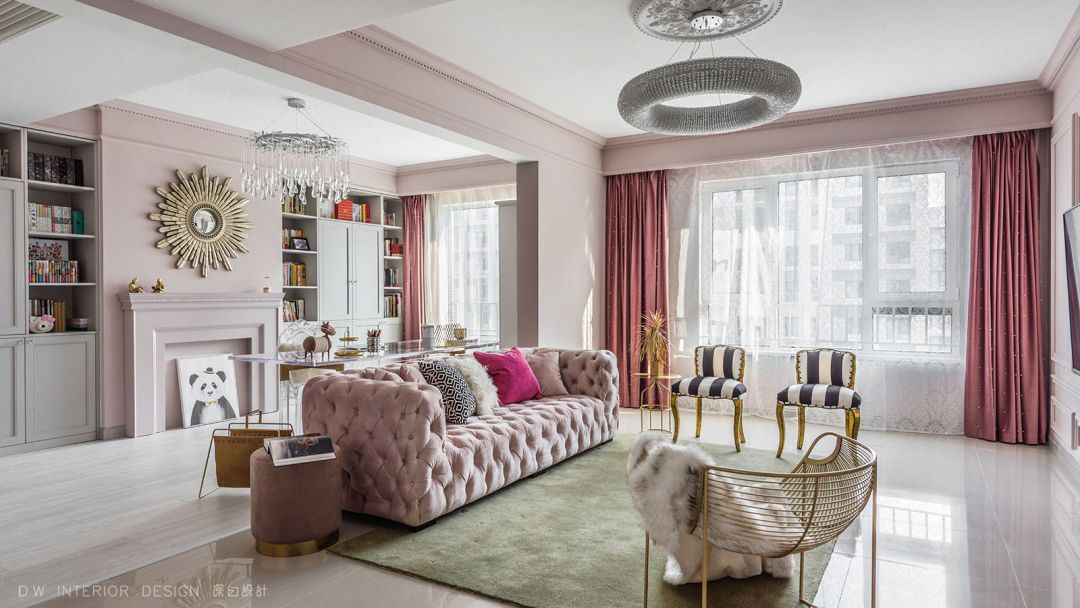 锦居 | 浪漫优雅的现代美式空间-15