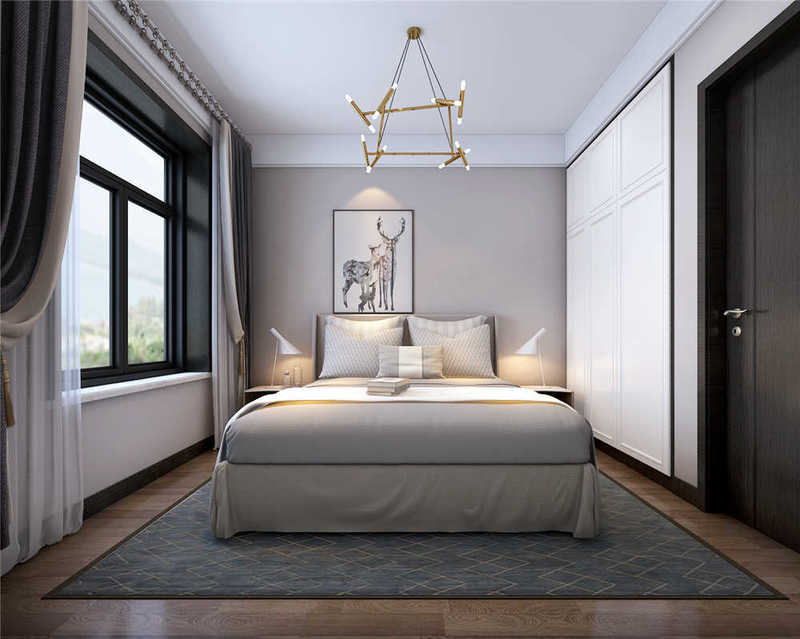 太和国建红郡港式轻奢复式设计-5