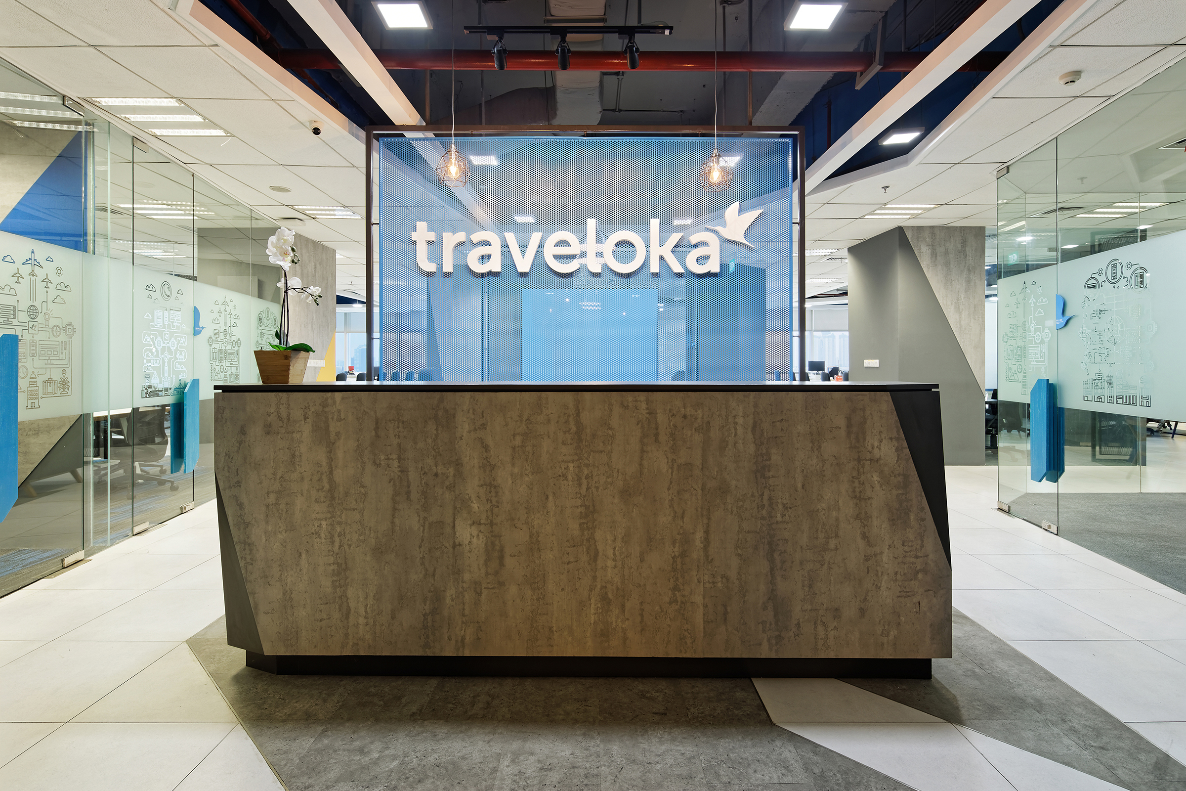 斜线工业风，打造灵动办公空间-24