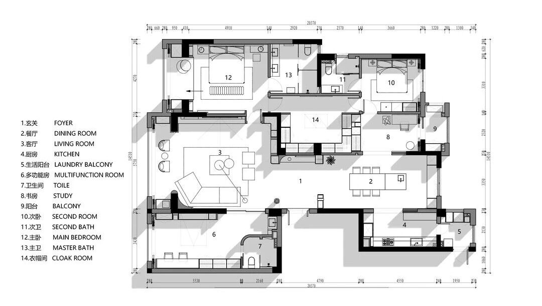 未提及（安徽合肥 150㎡私宅）丨中国合肥丨壹境筑造-92