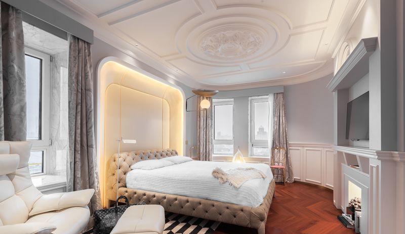 上海浦东一线江景私宅，优雅法式风情的私密空间-29