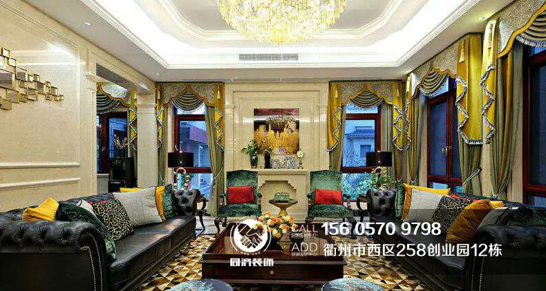 同济装饰打造的开化东方广场排屋全案设计-12