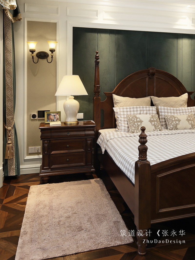 豪气美式全屋丨筑道设计-21