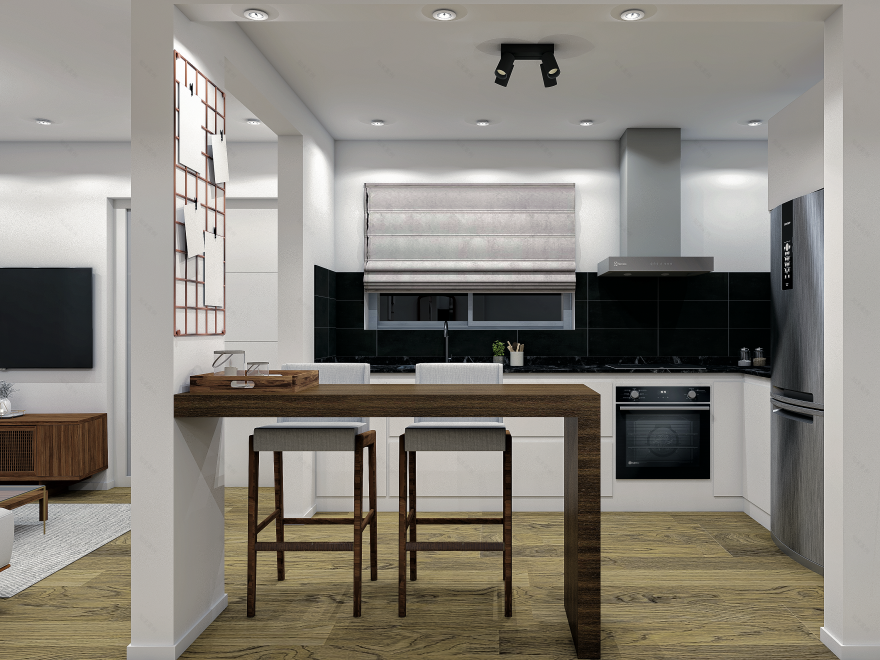 Ramallo建筑可视化,电视架可视化等多个项目丨micaelasanmartin-11