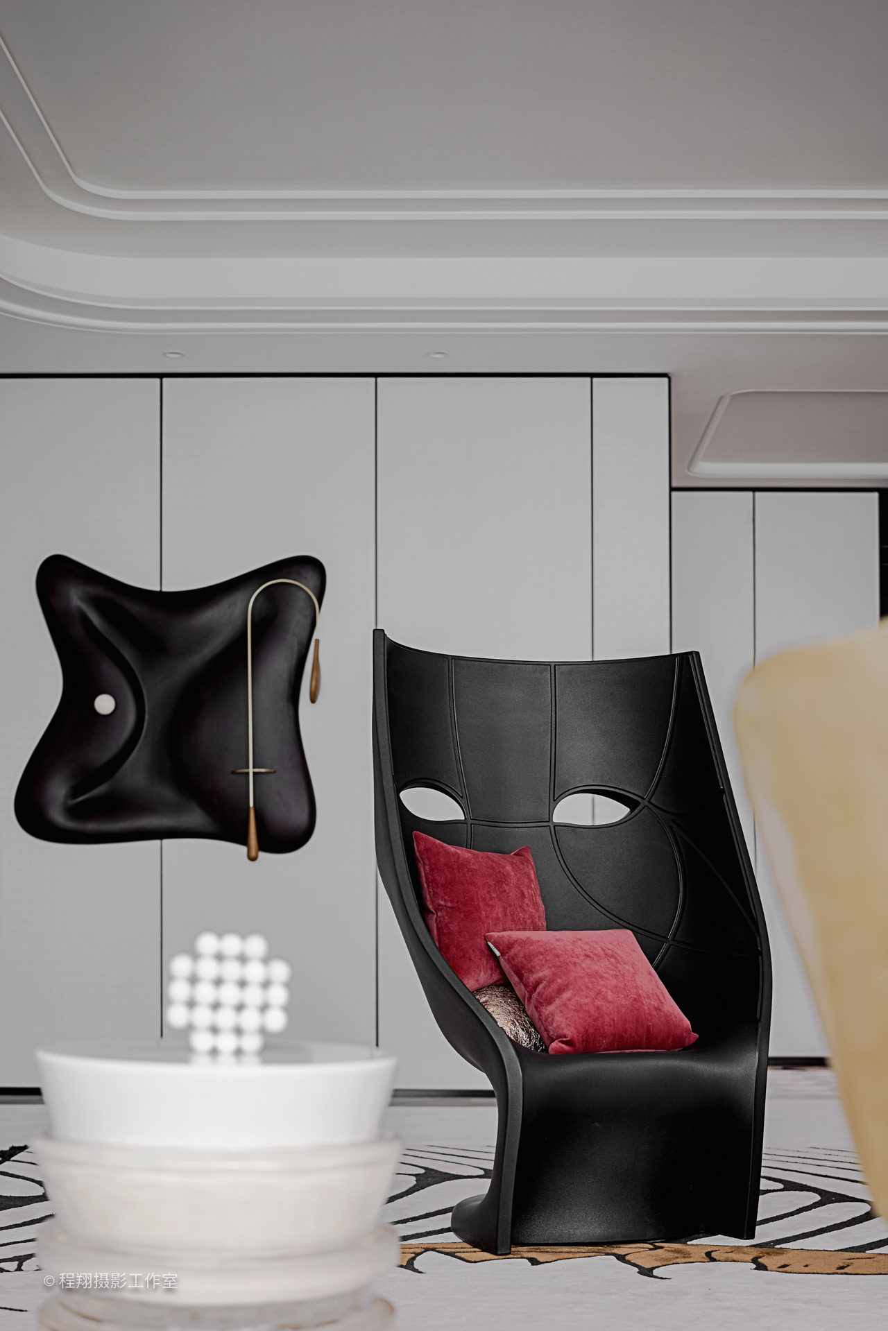 滨江·世纪国泰中心大平层丨上海郑仕梁室内设计,AVAD 范可萨设计-7