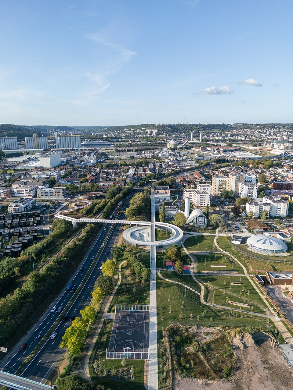 小克维伊（76省）体育综合体更新改造项目丨法国鲁昂丨OLGGA ARCHITECTES,A+R PAYSAGES等-8