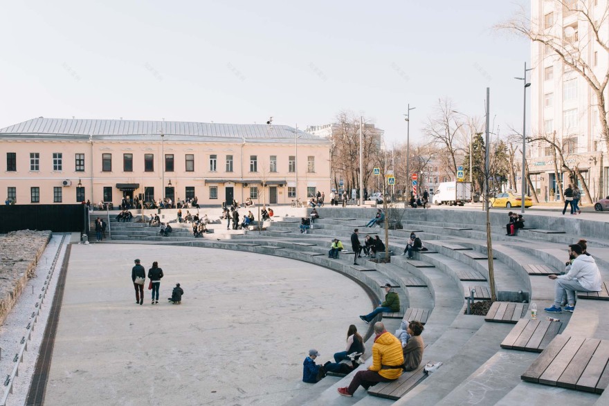 莫斯科霍赫洛娃广场改造丨俄罗斯莫斯科丨KB Strelka,DJAO RAKITINE Ltd-38