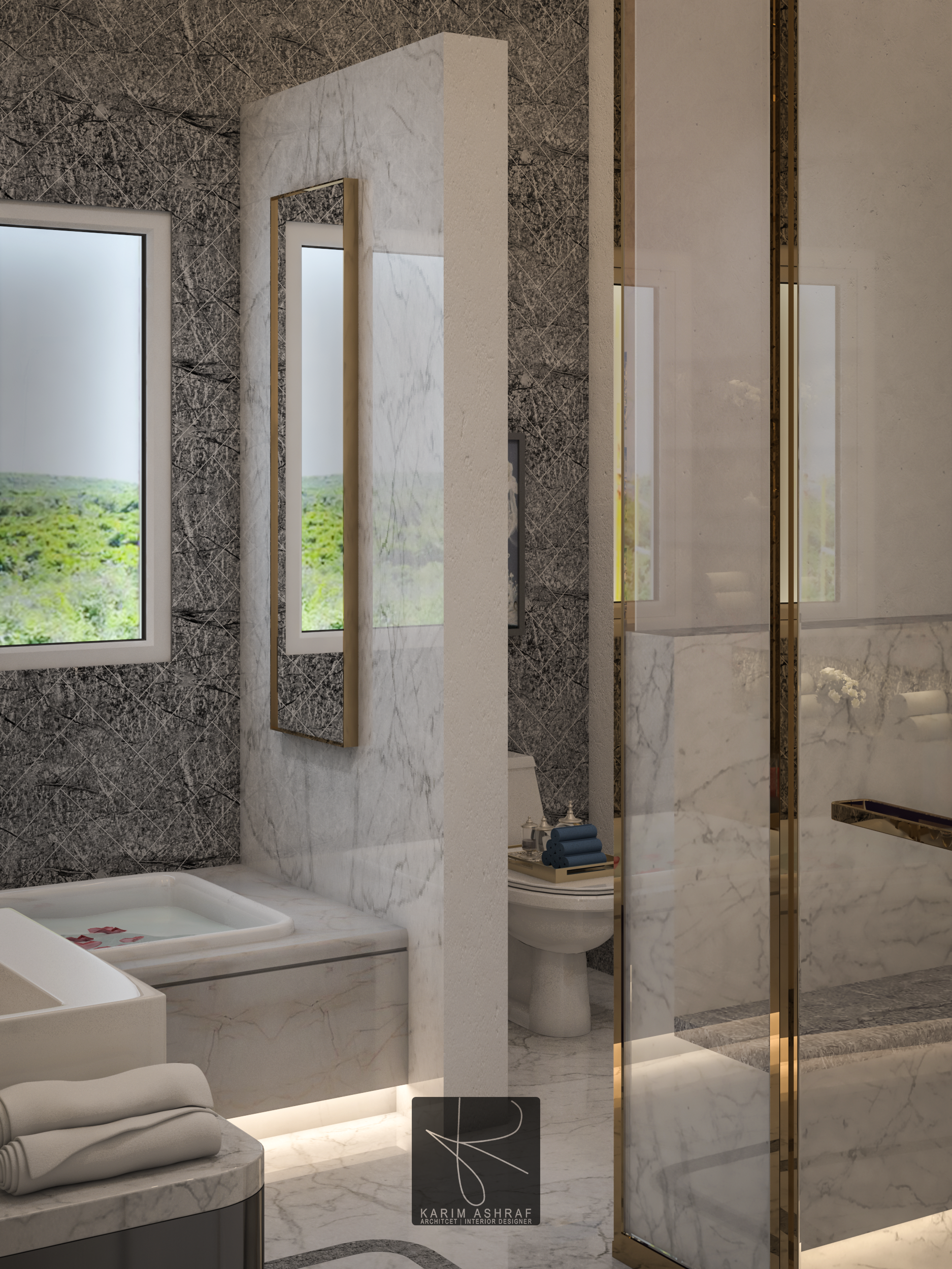 Herringbone Bathroom-4