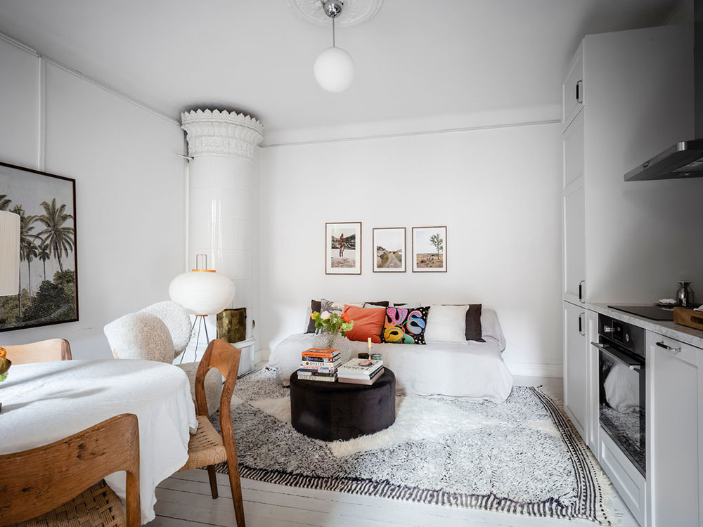 瑞典 39 平米精致一居室公寓设计-17