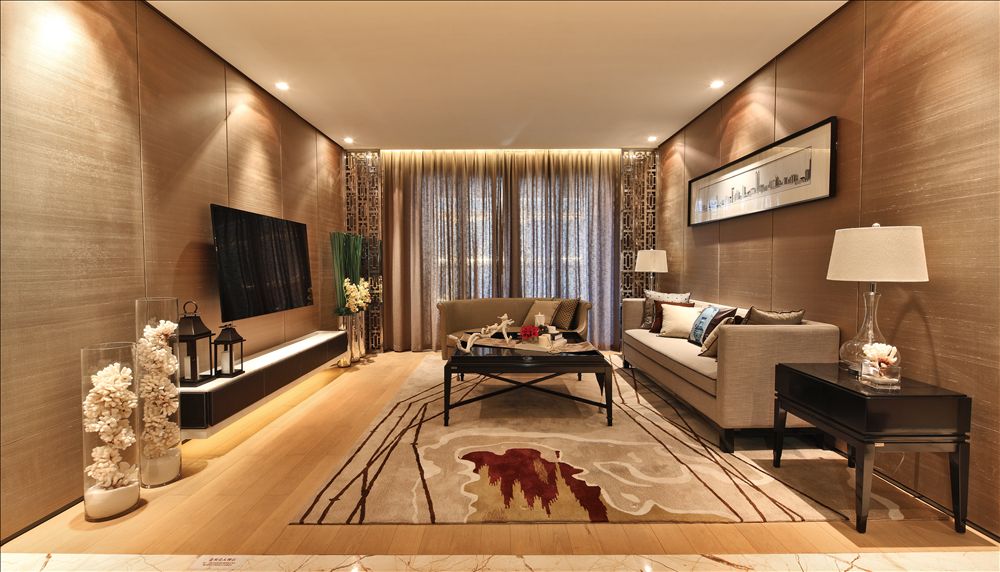 【巴黎时尚装饰】新东方情调风格样板房-0