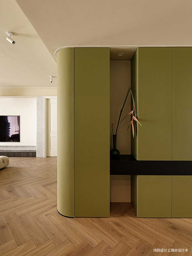 60万元三居135平米装修案例  法式复古之家-17